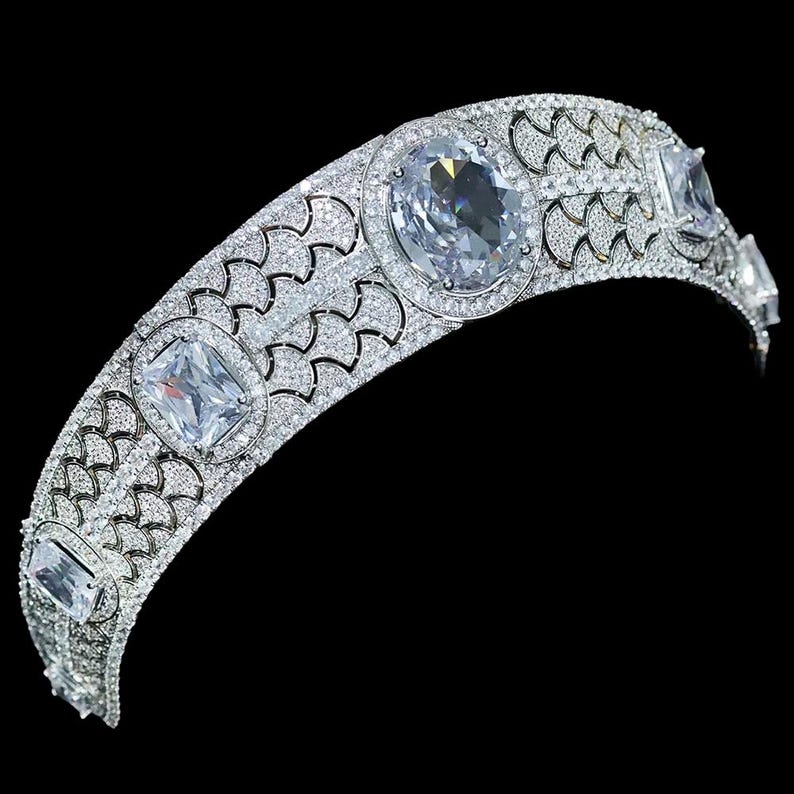 Grand Duchess Vladimir Sapphire Kokoshnik Tiara