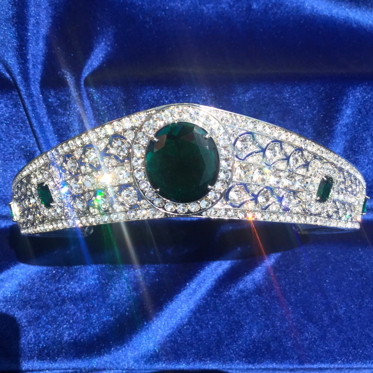 The Greville Emerald Kokoshnik Replica Princess Eugenie Wedding Tiara
