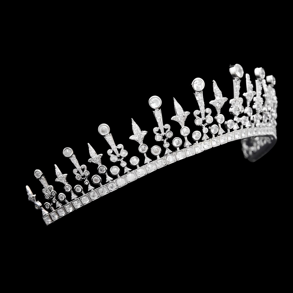 The Modern Fringe Tiara Replica - Sweden Royal Tiara