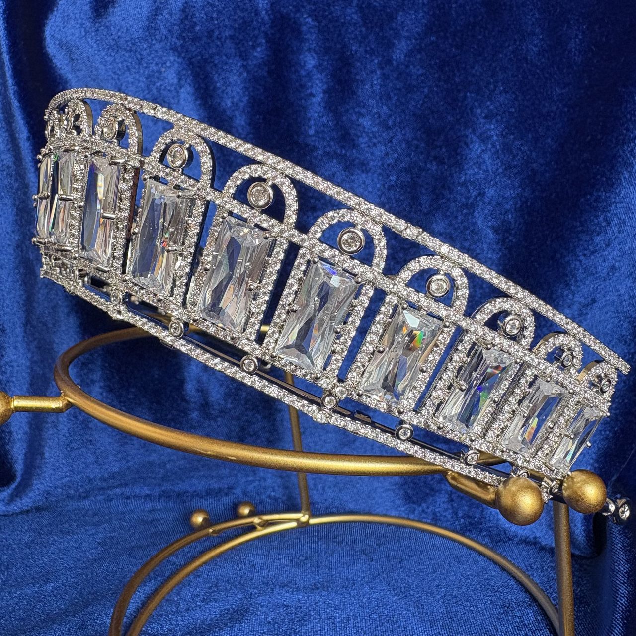 The Russian Aquamarine Kokoshnik Tiara Replica
