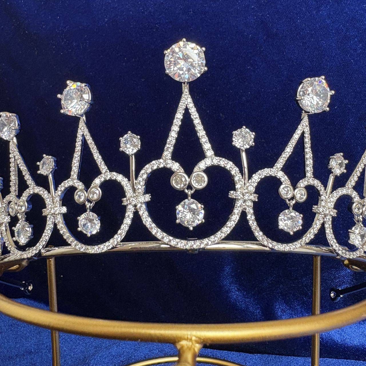 The Sayn-Wittgenstein-Berleburg Diamond Spike Tiara Princess Benedikte Crown