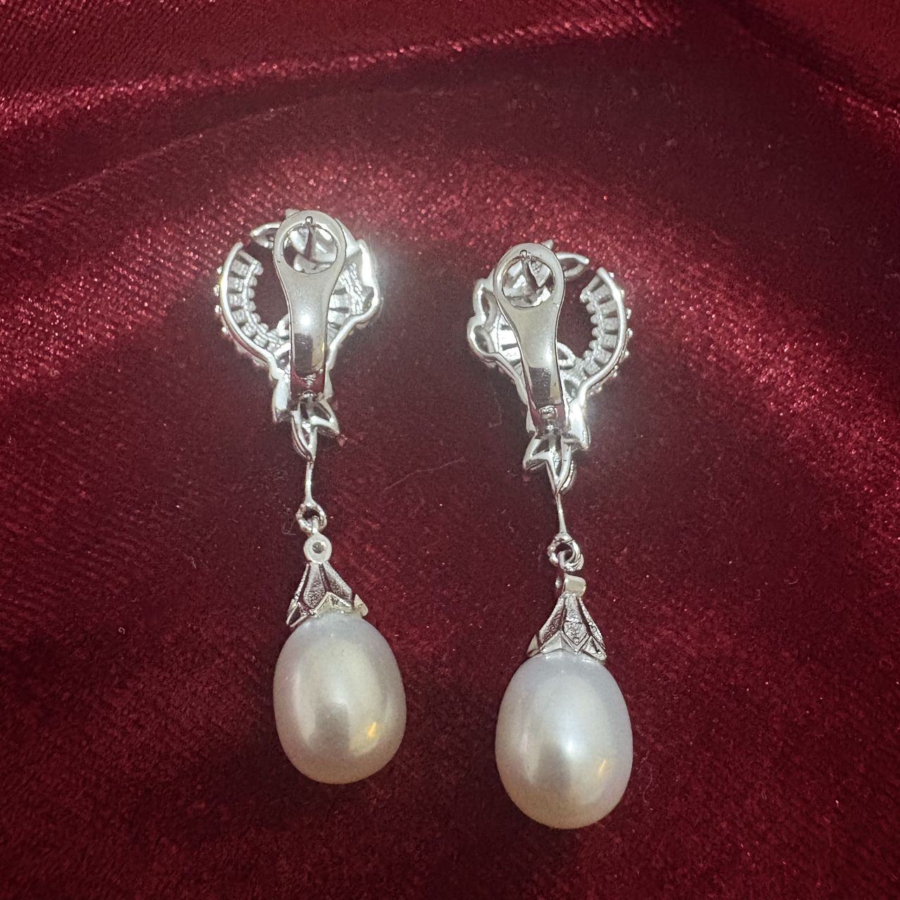 Princess Catherine Kate Middleton South Sea Shell Pearl Coronation Earrings