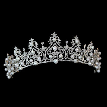 The Württemberg Ornate Pearl Tiara Replica
