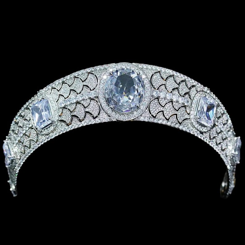 Grand Duchess Vladimir Sapphire Kokoshnik Tiara