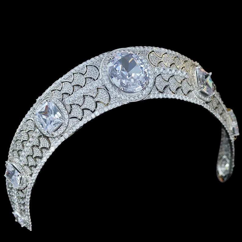 Grand Duchess Vladimir Sapphire Kokoshnik Tiara