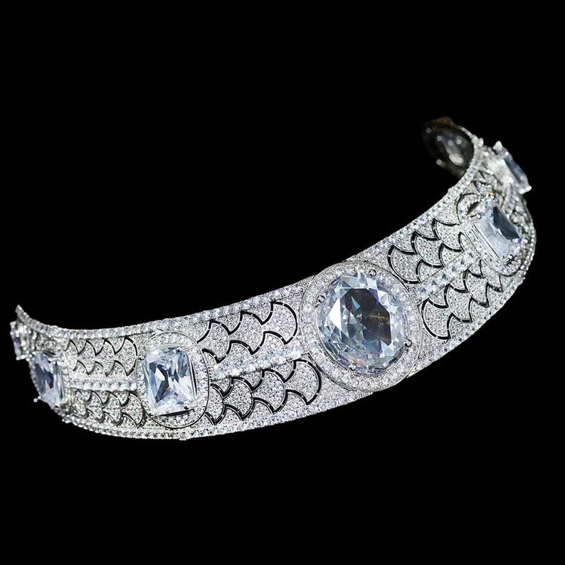 Grand Duchess Vladimir Sapphire Kokoshnik Tiara