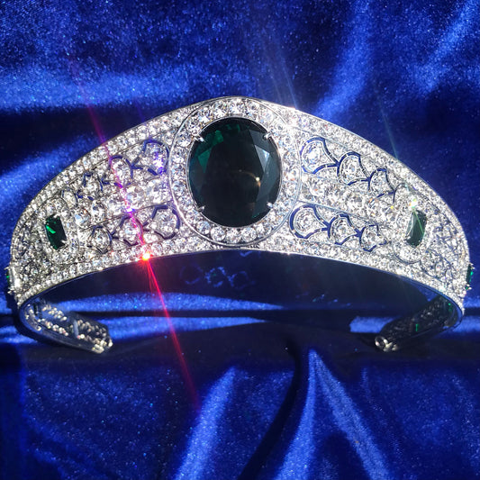 The Greville Emerald Kokoshnik Replica Princess Eugenie Wedding Tiara