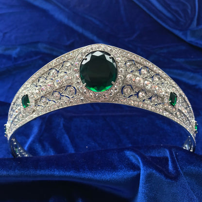 The Greville Emerald Kokoshnik Replica Princess Eugenie Wedding Tiara