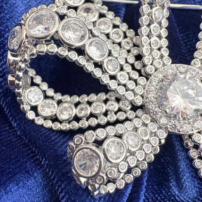 Catherine the Great's Imperial Diamond Bow Brooch
