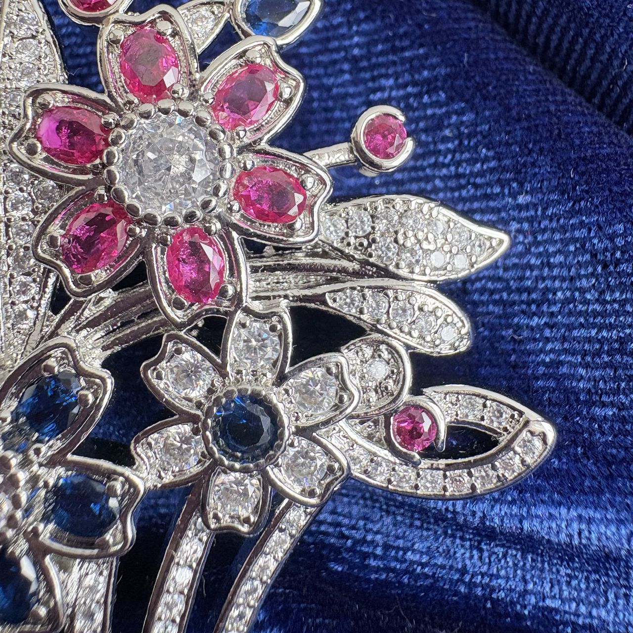 Queen Elizabeth II Flower Basket Brooch