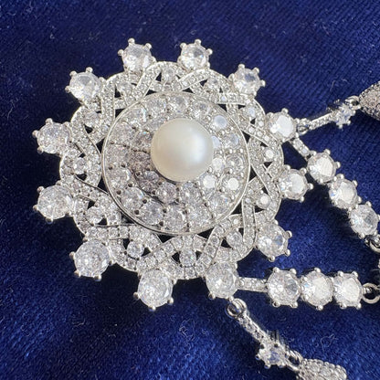 The Emperor of Austria The Teck Pearl and Diamond Brooch Replica