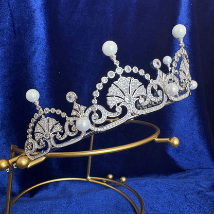 Queen Mother's Lotus Flower Papyrus Tiara Replica - Kate Middleton
