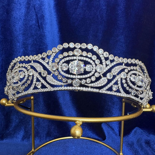 The Duchess of Calabria’s Sapphire Tiara Replica - Bourbon Royal Crown