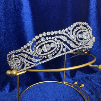 The Duchess of Calabria’s Sapphire Tiara Replica - Bourbon Royal Crown