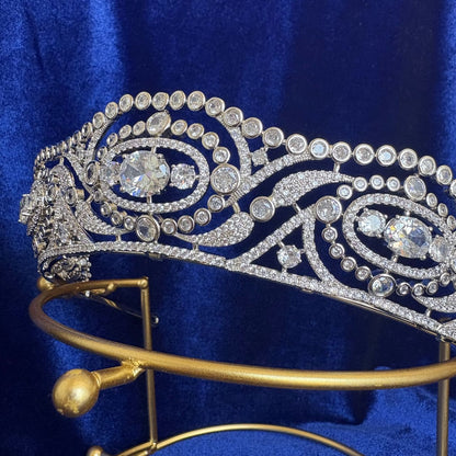 The Duchess of Calabria’s Sapphire Tiara Replica - Bourbon Royal Crown