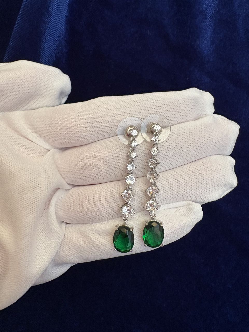 Princess Eugenie Emerald Wedding Earrings