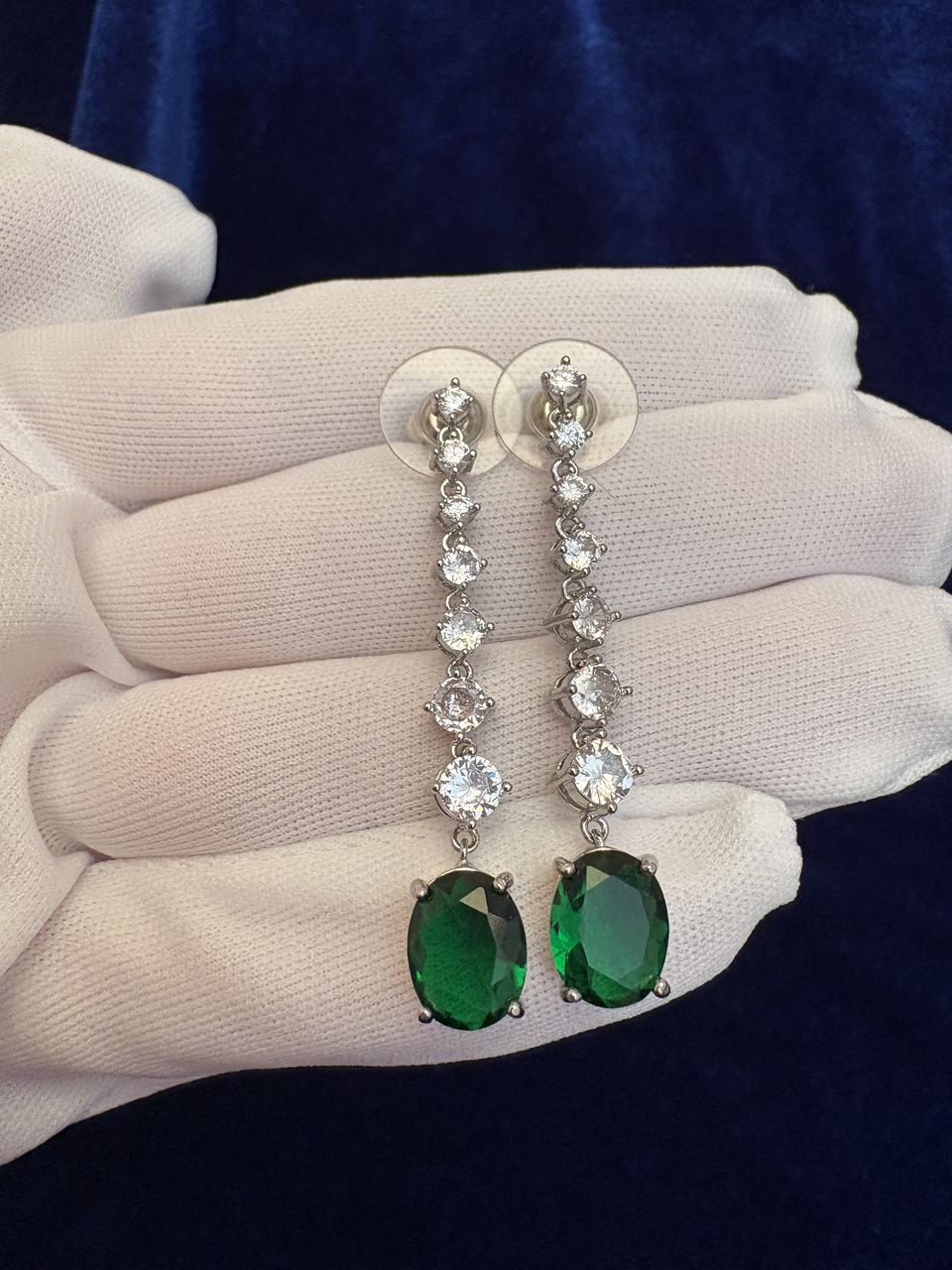 Princess Eugenie Emerald Wedding Earrings
