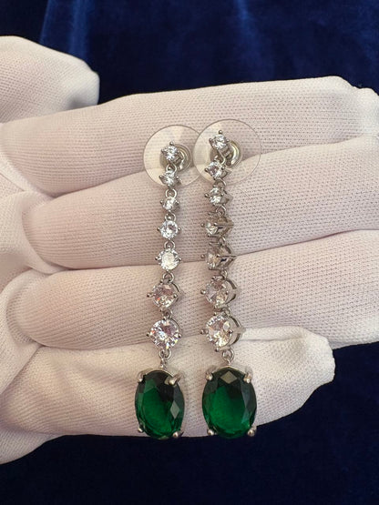 Princess Eugenie Emerald Wedding Earrings