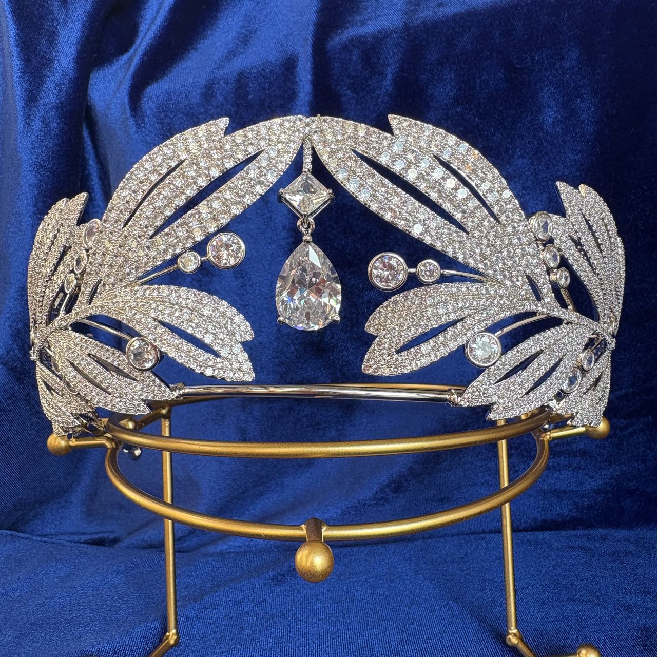 The Princess Marie Bonaparte Olive Wreath Tiara