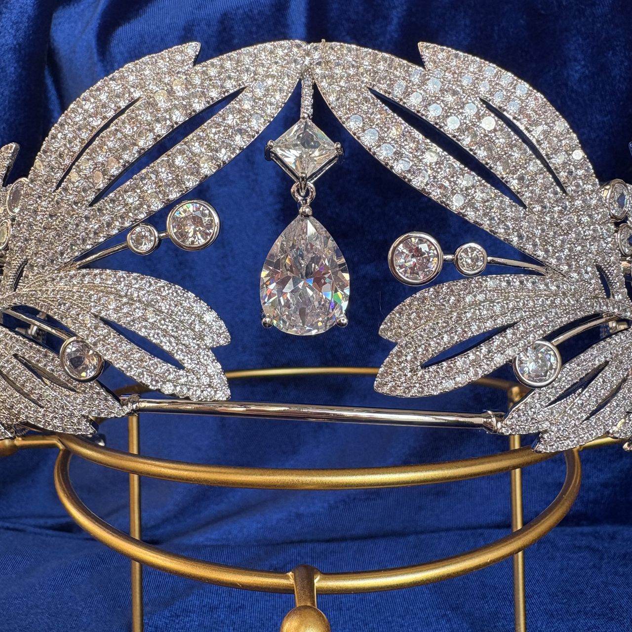 The Princess Marie Bonaparte Olive Wreath Tiara