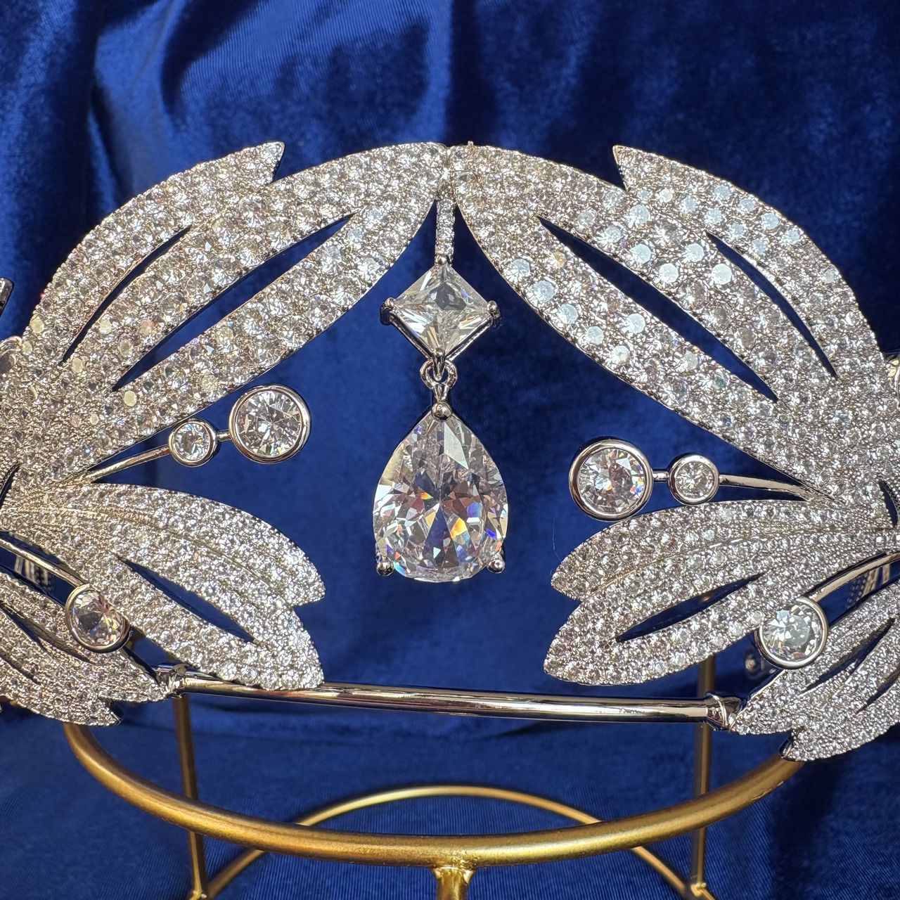 The Princess Marie Bonaparte Olive Wreath Tiara