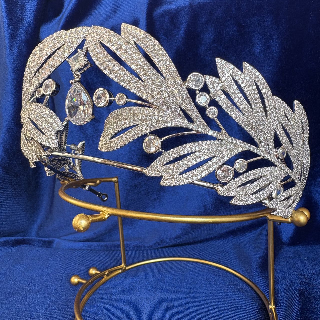The Princess Marie Bonaparte Olive Wreath Tiara