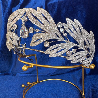 The Princess Marie Bonaparte Olive Wreath Tiara