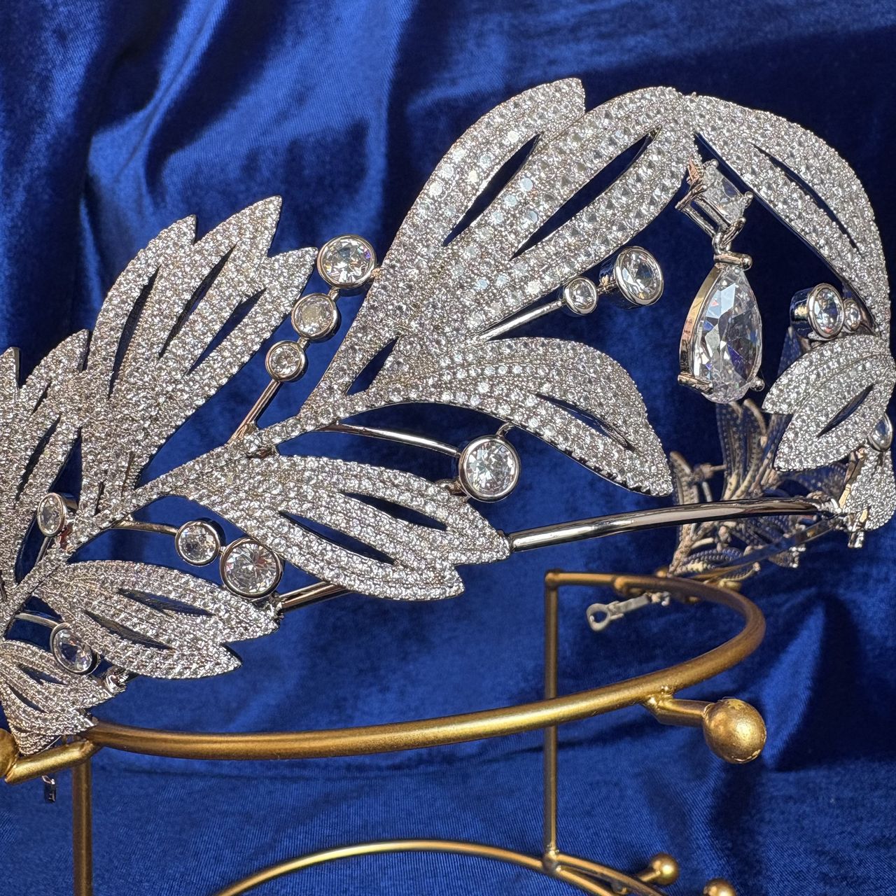 The Princess Marie Bonaparte Olive Wreath Tiara