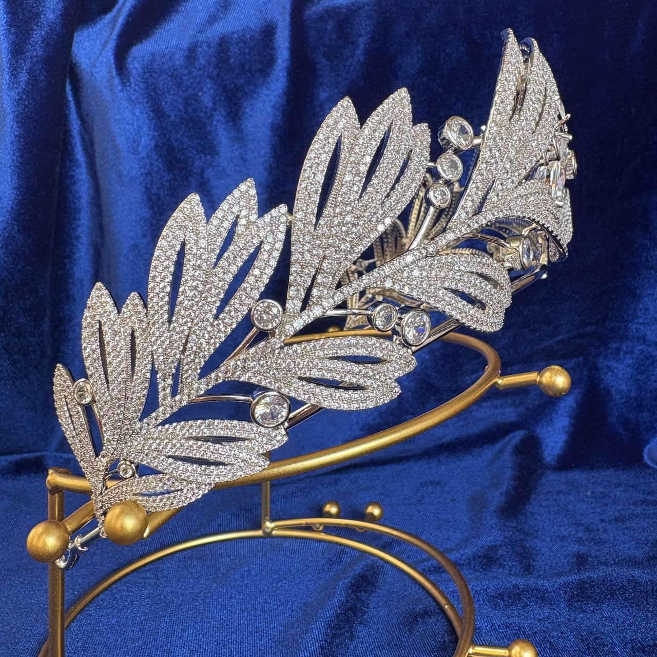 The Princess Marie Bonaparte Olive Wreath Tiara