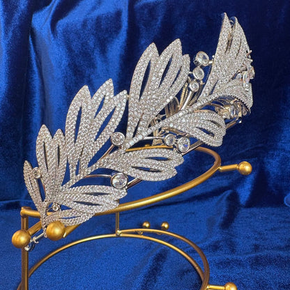 The Princess Marie Bonaparte Olive Wreath Tiara