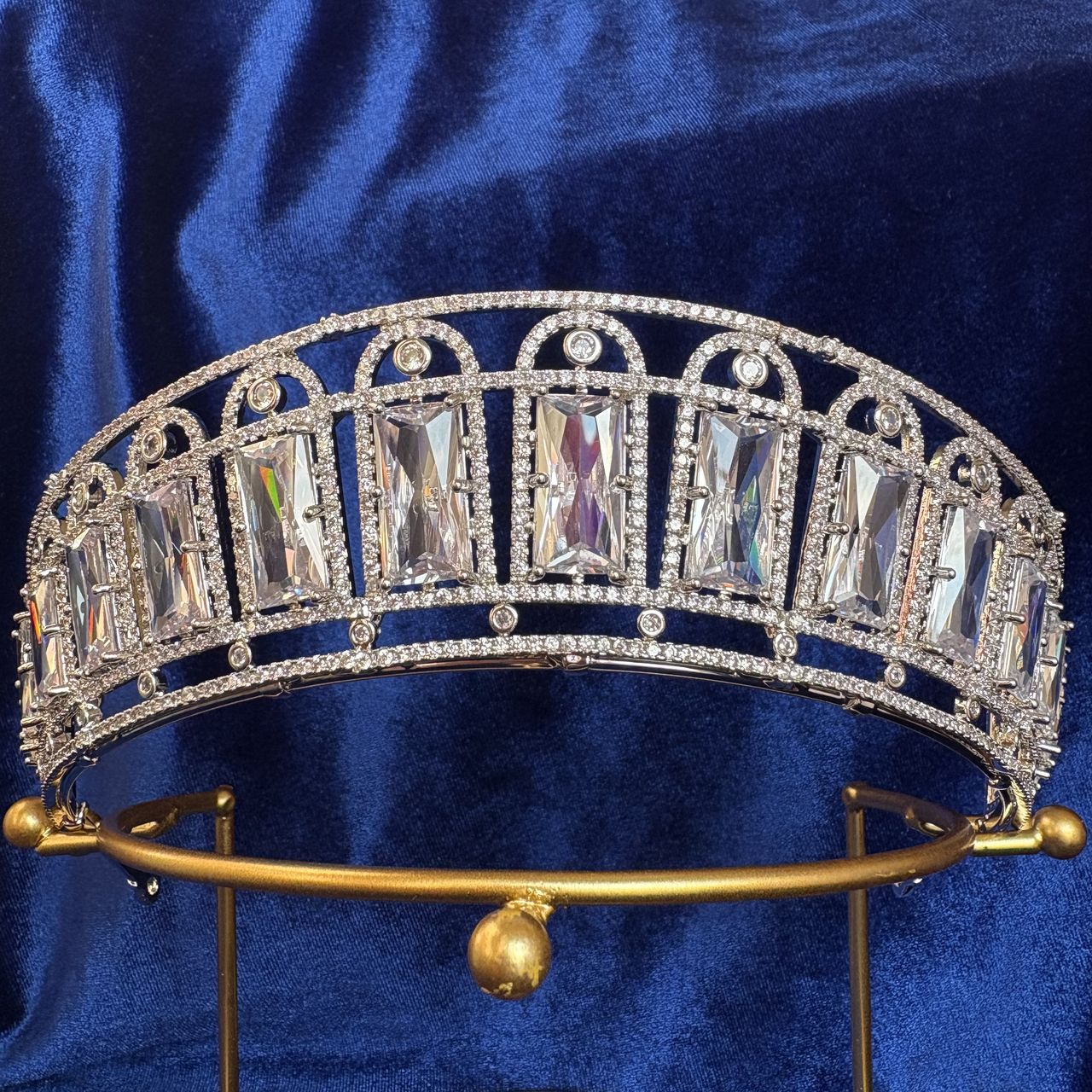 The Russian Aquamarine Kokoshnik Tiara Replica