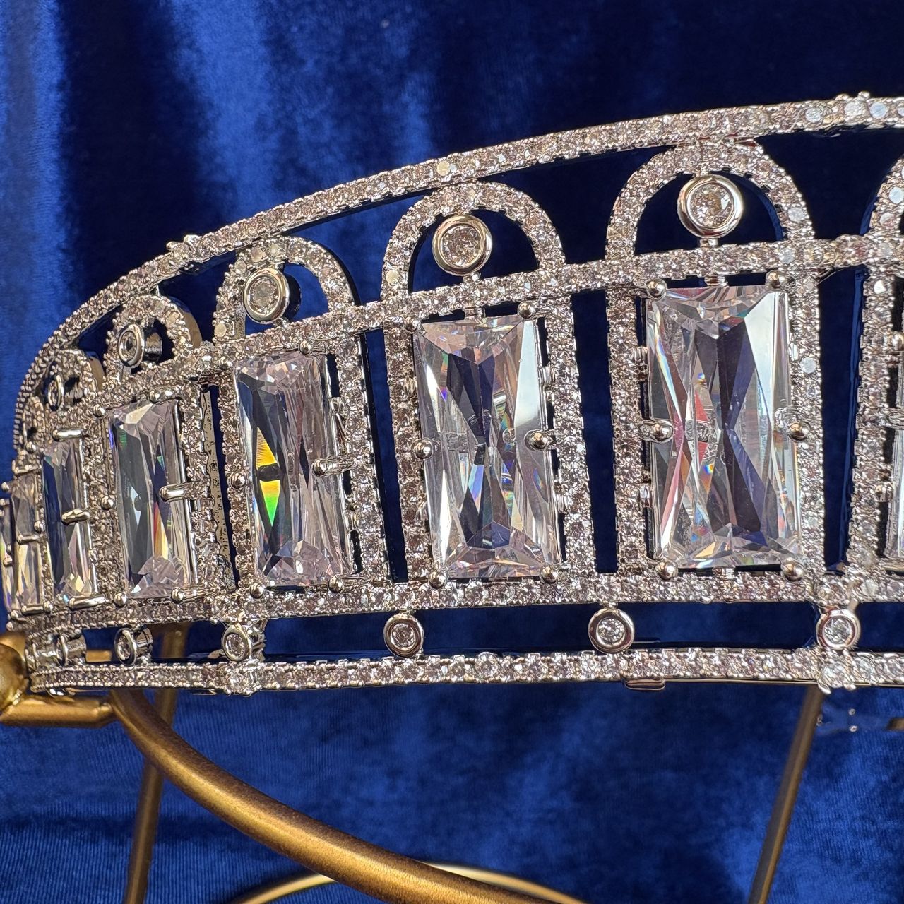 The Russian Aquamarine Kokoshnik Tiara Replica