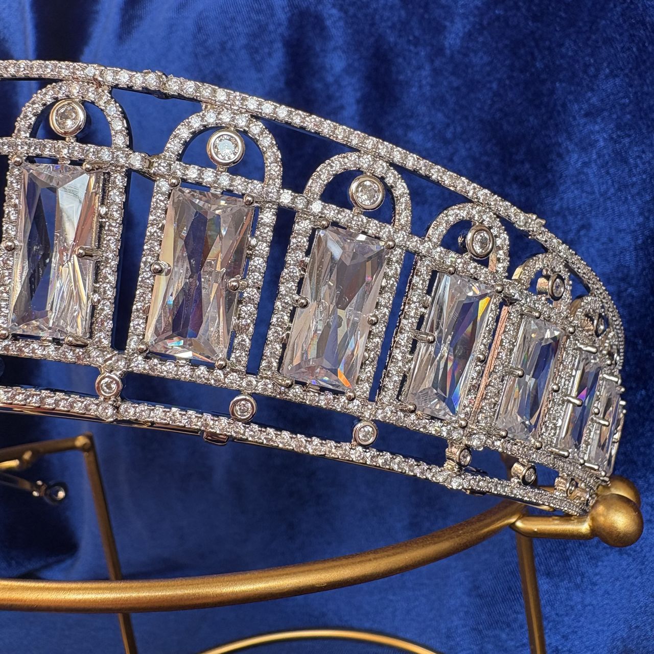 The Russian Aquamarine Kokoshnik Tiara Replica