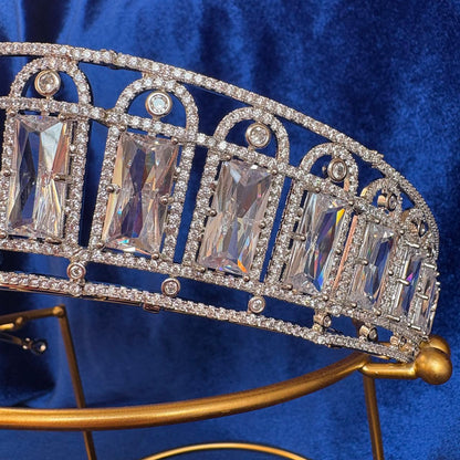 The Russian Aquamarine Kokoshnik Tiara Replica