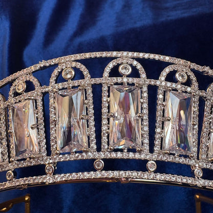 The Russian Aquamarine Kokoshnik Tiara Replica