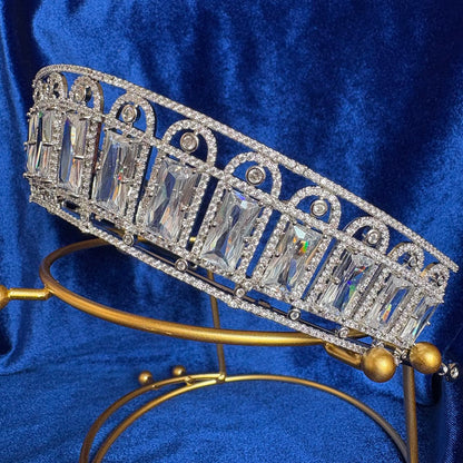 The Russian Aquamarine Kokoshnik Tiara Replica