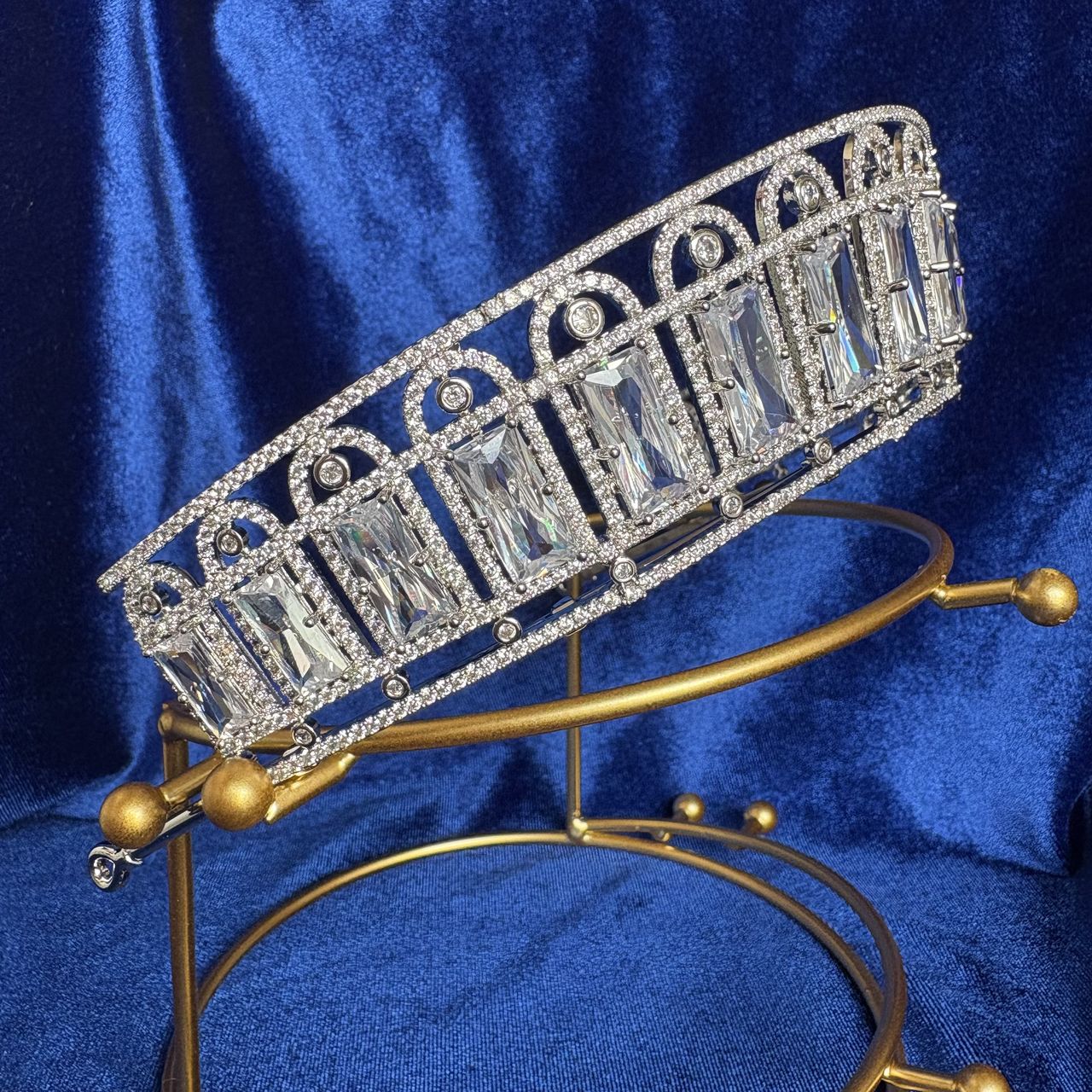The Russian Aquamarine Kokoshnik Tiara Replica