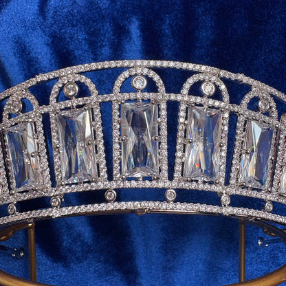 The Russian Aquamarine Kokoshnik Tiara Replica