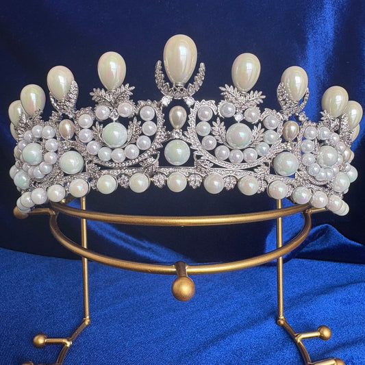Empress Eugenie's Pearl Diadem Replica