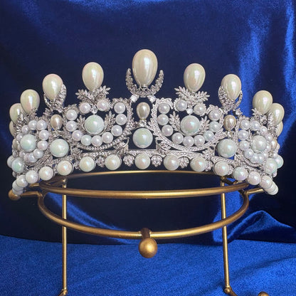 Empress Eugenie's Pearl Diadem Replica