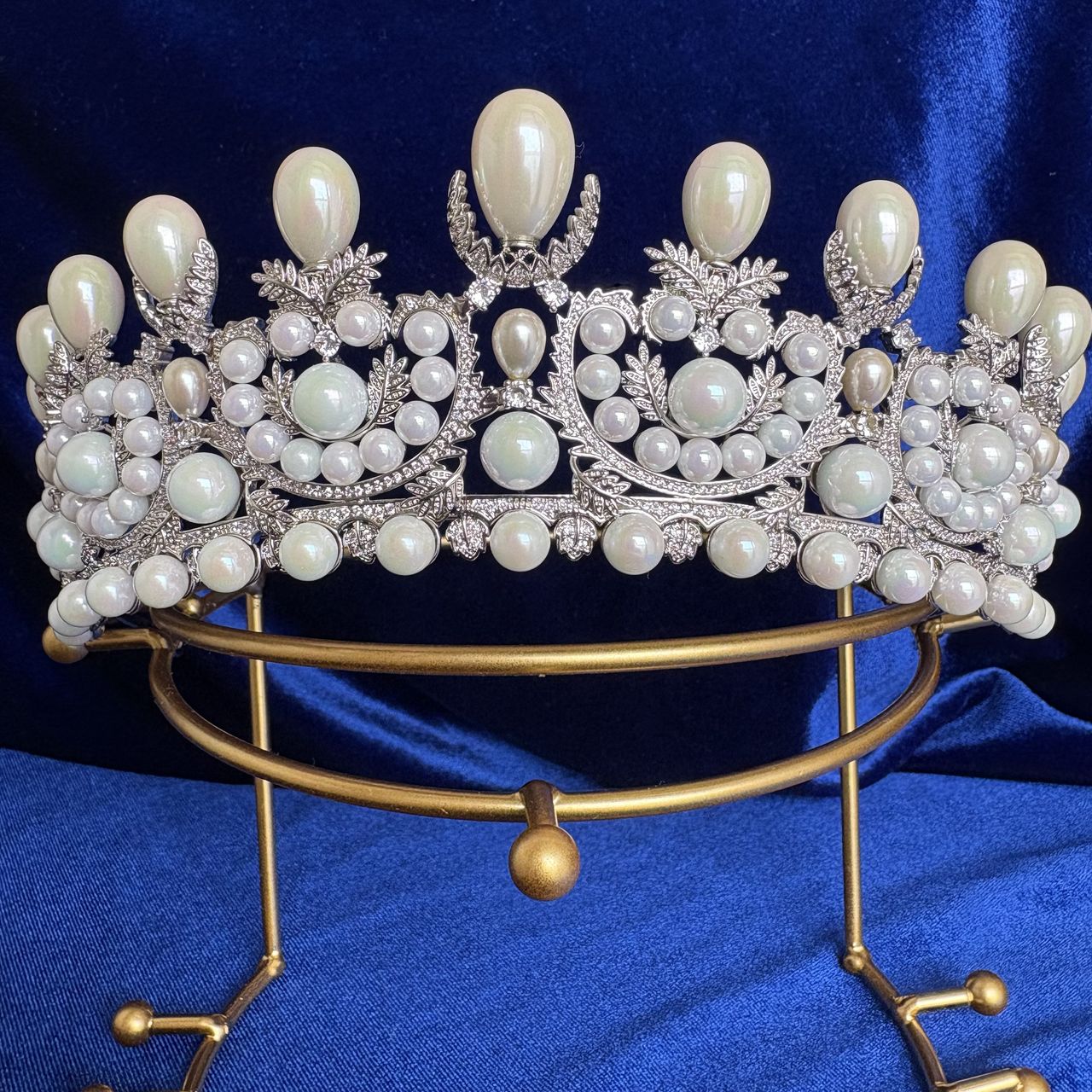 Empress Eugenie's Pearl Diadem Replica