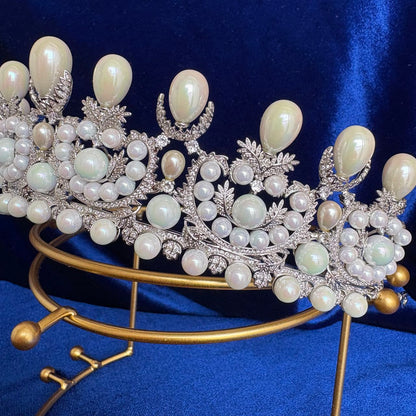 Empress Eugenie's Pearl Diadem Replica