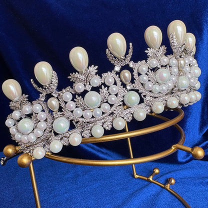 Empress Eugenie's Pearl Diadem Replica