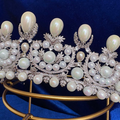 Empress Eugenie's Pearl Diadem Replica