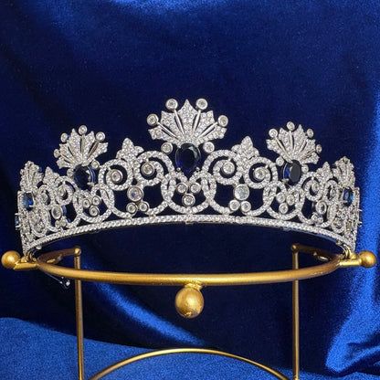 Empress Feodorovna Sapphire Kokoshnik Tiara