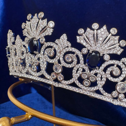 Empress Feodorovna Sapphire Kokoshnik Tiara