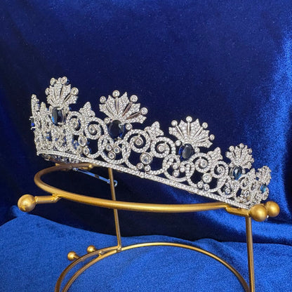 Empress Feodorovna Sapphire Kokoshnik Tiara