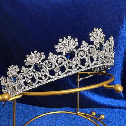 Empress Feodorovna Sapphire Kokoshnik Tiara