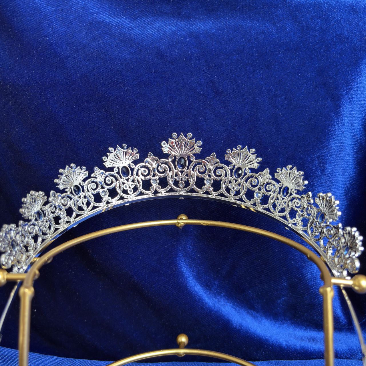 Empress Feodorovna Sapphire Kokoshnik Tiara