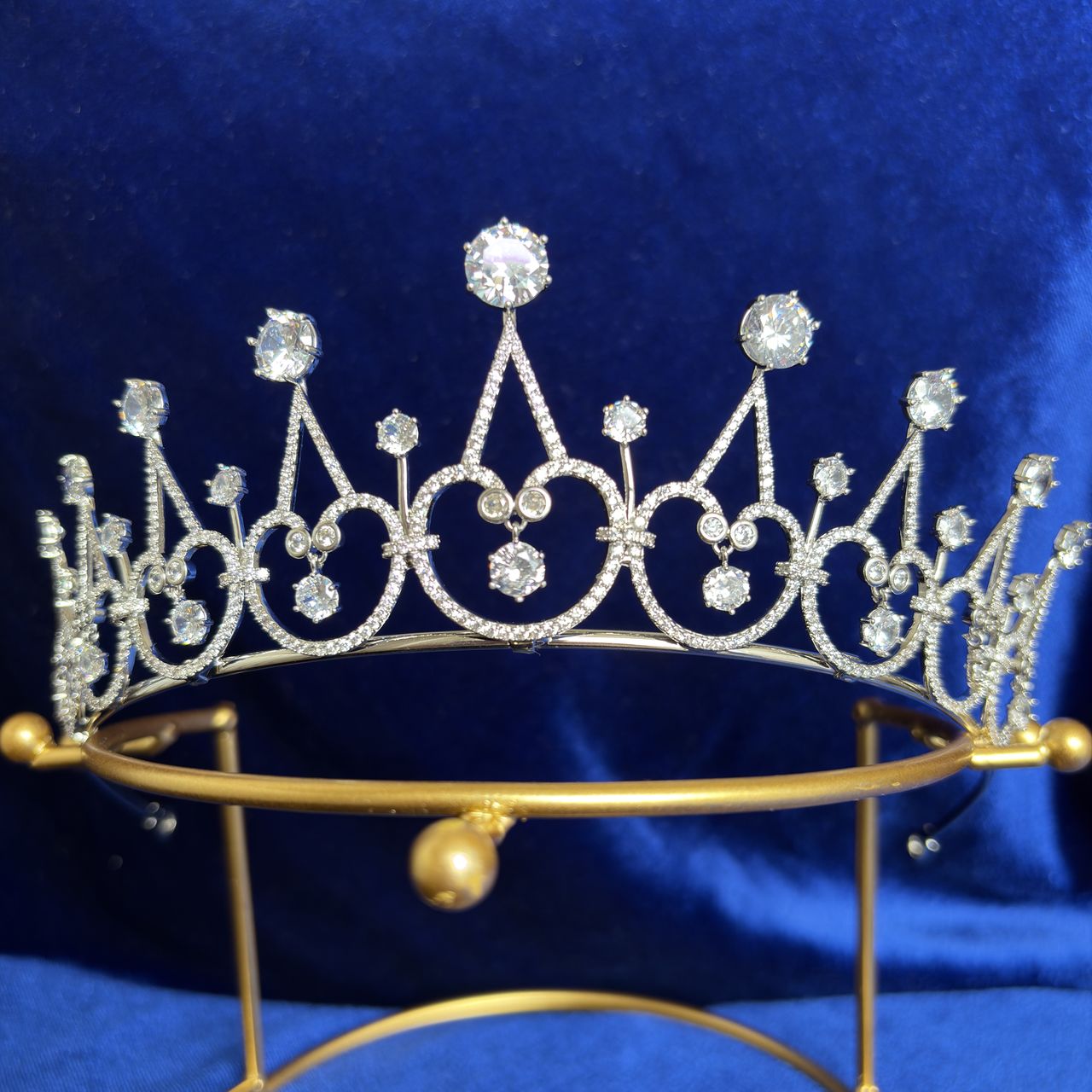 The Sayn-Wittgenstein-Berleburg Diamond Spike Tiara Princess Benedikte Crown